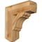Ekena Millwork Olympic Craftsman Rough Sawn Bracket, Western Red Cedar, 4"W x 14"D x 14"H BKT04X14X14OLY04RWR - alternate 1